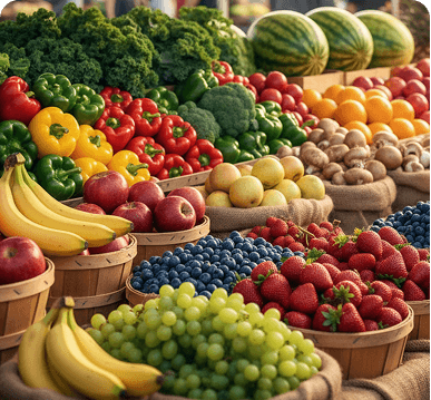 Fresh Fruits & Vegetables